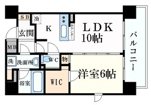 ランドセントラル梅田の物件間取画像